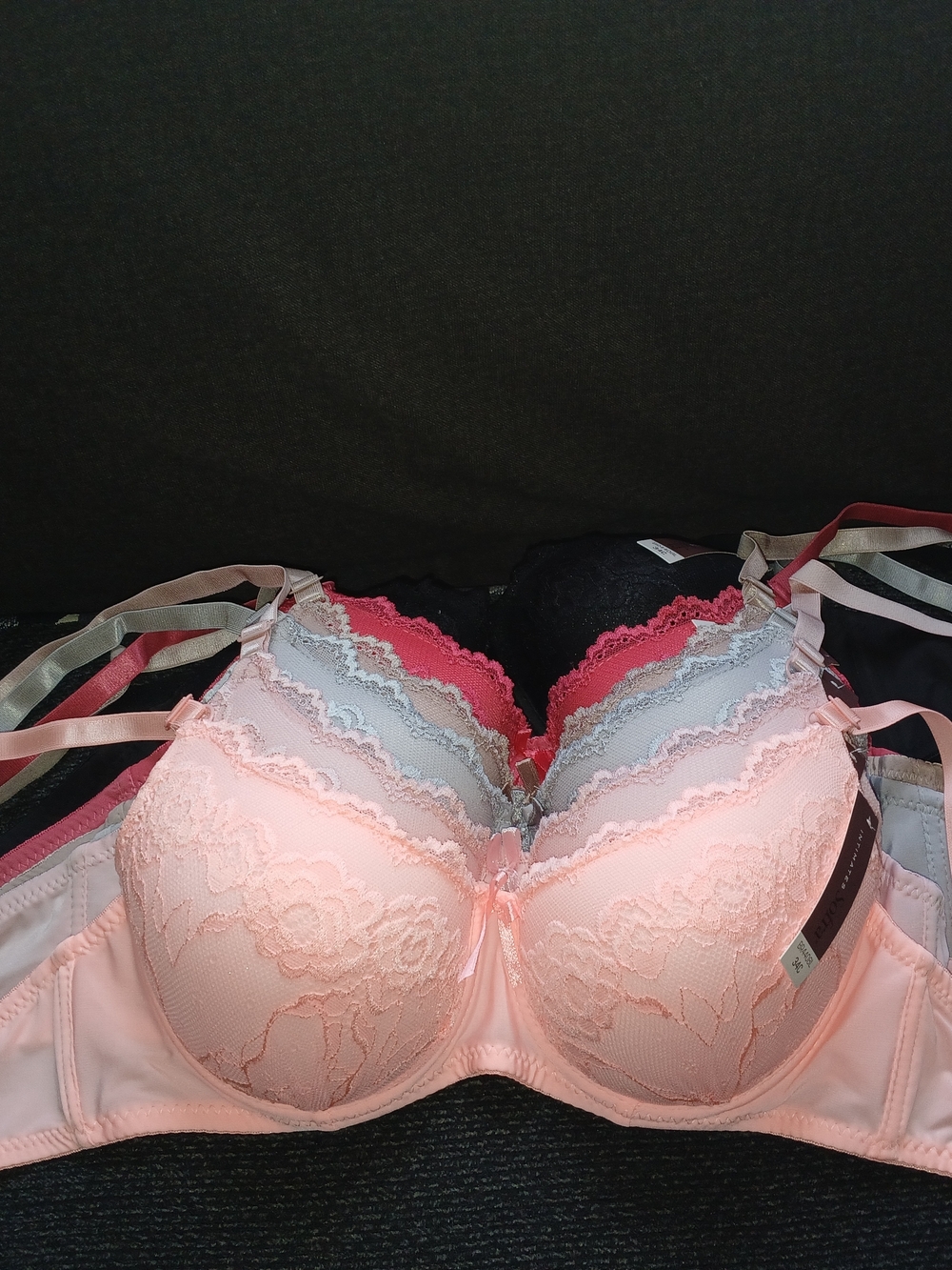 Lace  Bra - Light Pink $6×22